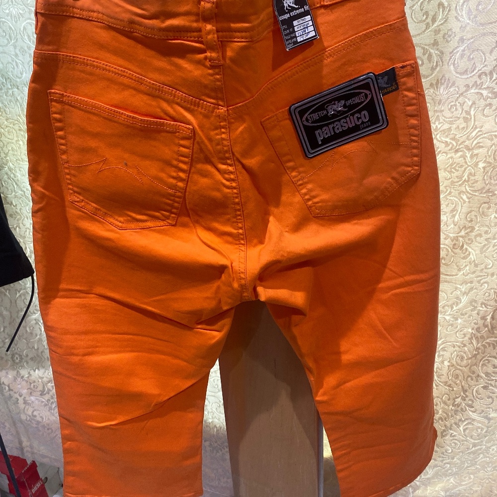 Parasuco Vintage Orange Capri Pants Sz 30